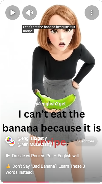 🍌 Stop Saying “Bad Banana”! Use These 3 Words Instead!