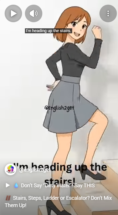 Stop Mixing These Up! Stairs, Steps, Ladder or Escalator? 🤯